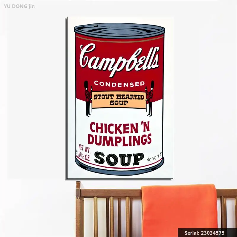 yu dong jin Andy Warhol Still life Abstract oil Painting Drawing art Spray Unframed Canvas miniature square children 23034575 | Дом и сад