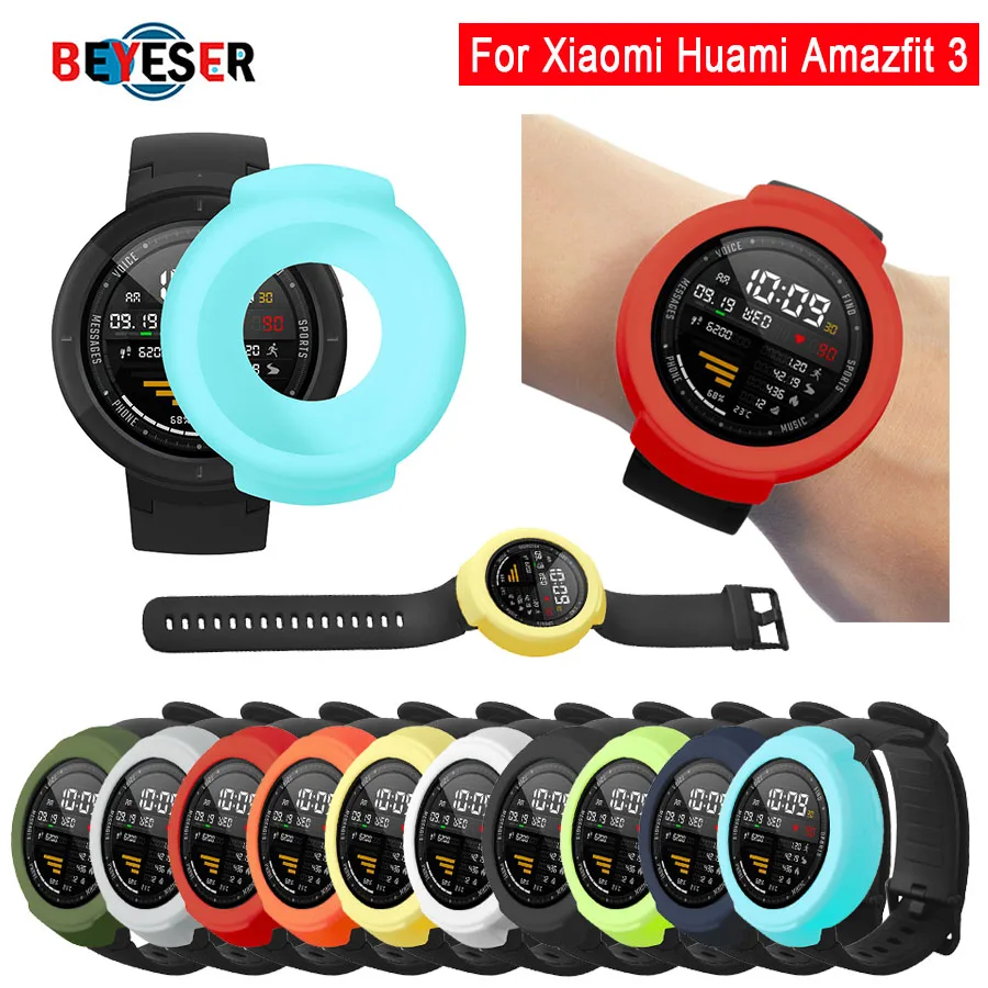 

NEW Protective Cover for Amazfit Verge Watch 3 protector Cases for Xiaomi Huami Amazfit 3 Verge Accessories soft silicone case