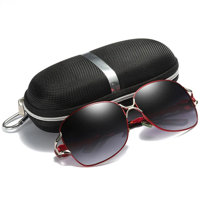 Fashion Oversized Metal Frame Woman Polarized Sunglasses 2019 Uv400 Sun Glasses Female Eyewear Designer Brand Driving | Аксессуары для