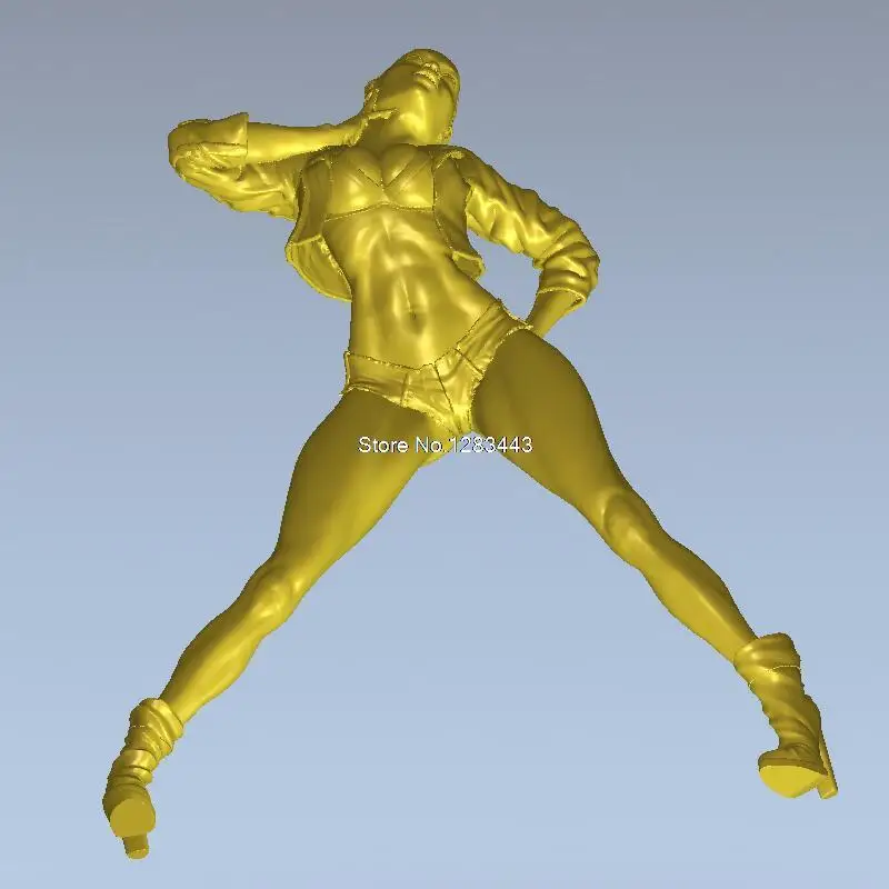 Высококачественная новая 3D модель для ЧПУ резная фигура скульптурный станок в STL