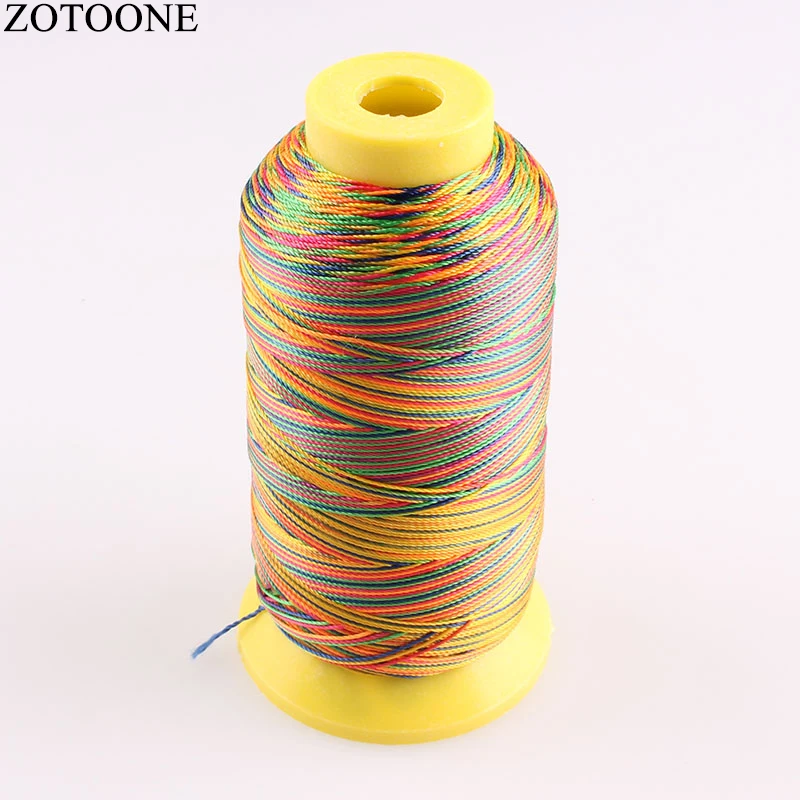 SE0032 ZOTOONE катушка швейные нитки джинсы дешевая машина полиэстер вышивка нить для шитья красочные Швейные аксессуары стеганые нитки - Цвет: SE0032