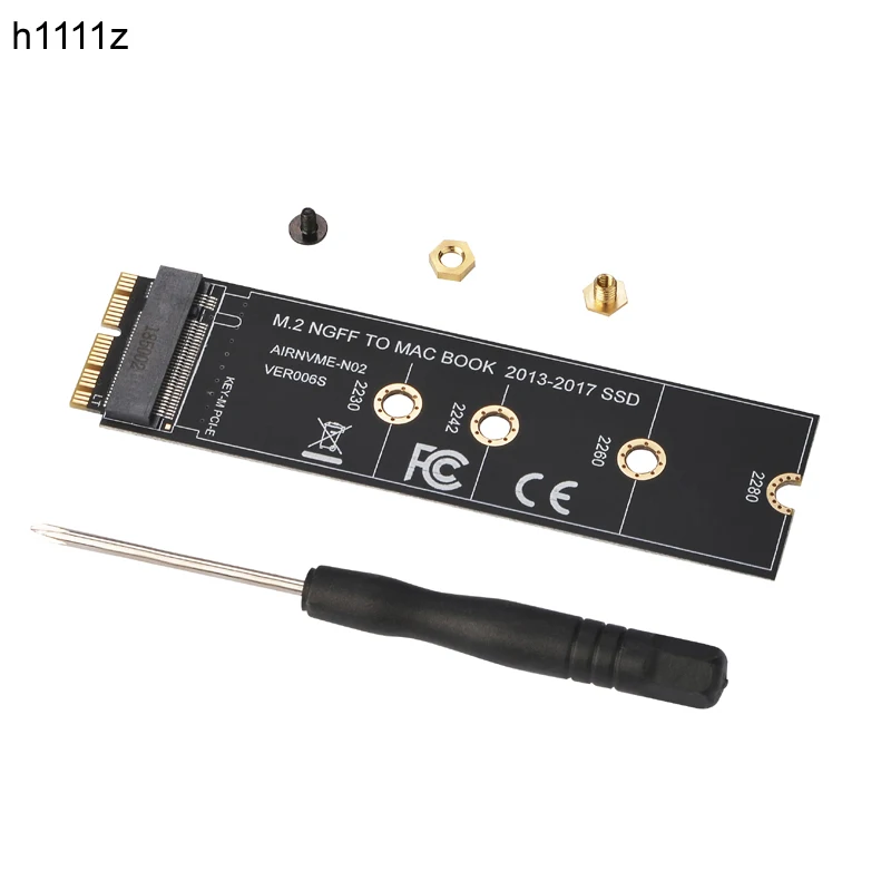 M2 NGFF PCIe AHCI SSD адаптер, Разъем для карты для MACBOOK Air 2013 2014 2015 2017 A1465 A1466 Pro A1398 A1502 A1419 2230-2280 SSD
M2 NGFF PCIe AHCI SSD адаптер, Разъем для карты для MACBOOK Air 2013 2014 2015 2017 A1465 A1466 Pro A1398 A1502 A1419 2230-2280 SSD