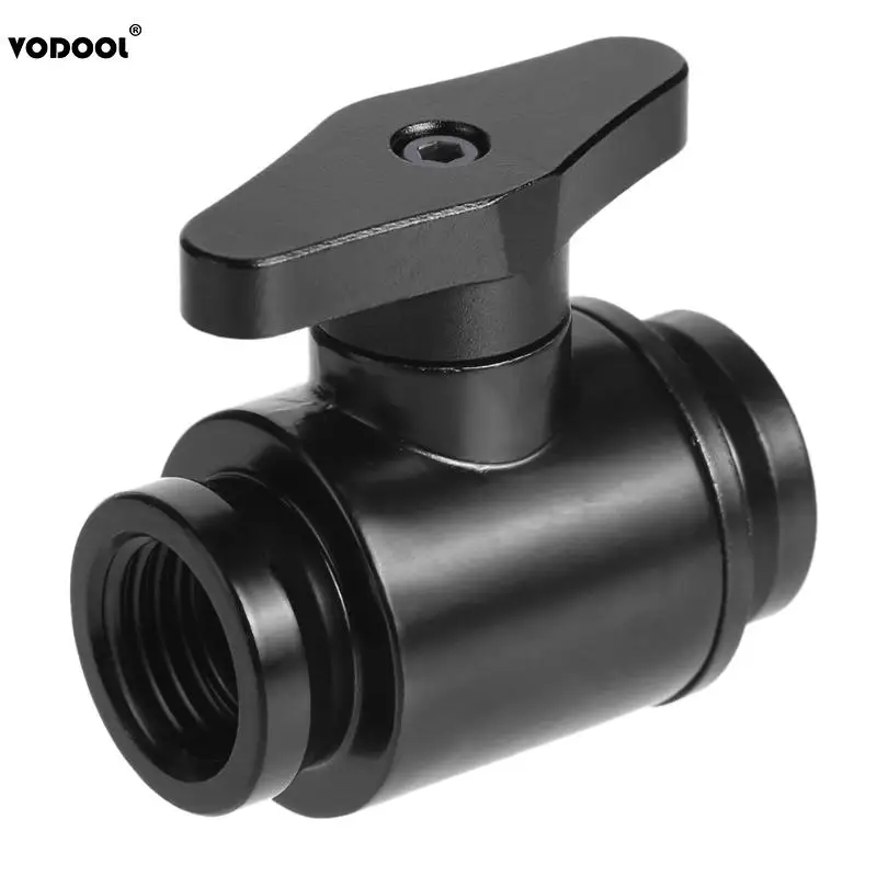 Клапан вентиляционный VODOOL G1/4 с алюминиевой ручкой и двойными внутренними