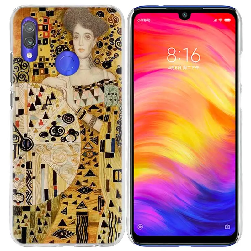 04 Чехол Kiss Gustav Klimt для Xiao mi Red mi Note 7 8T 6 6A Pro S2 5 5A 4X mi Note10 A1 A2 9 8 lite Play F1 жесткий чехол для телефона - Цвет: 04