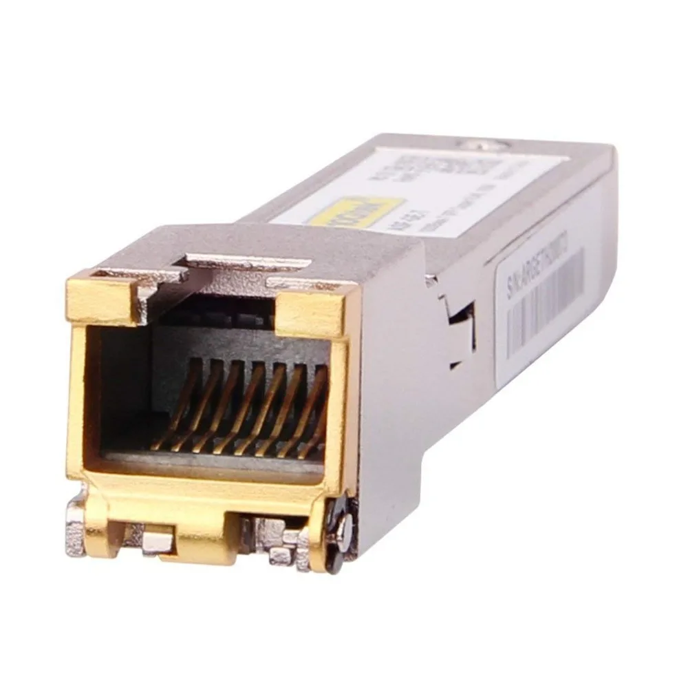 Парча E1MG TX гигабитный RJ45 медный SFP трансивер 1000Base T 100 метровый RJ 45