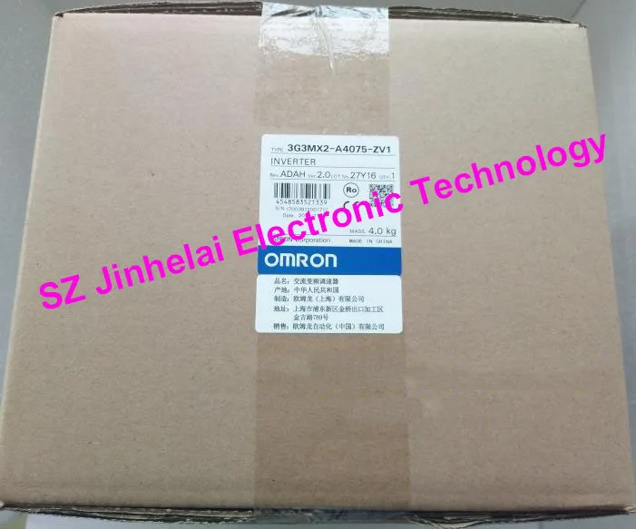 

New and original OMRON INVERTERS 3G3MX2-A4075-ZV1 3-phase AC380V 7.5KW