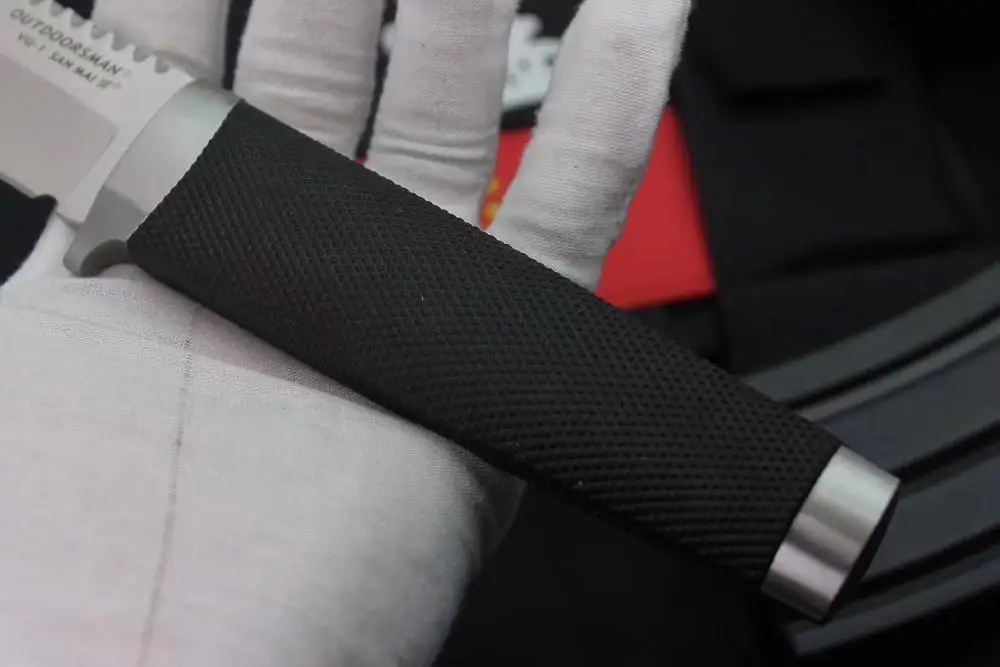 

Mengoing Cold Steel Tactical Hunting Fixed Blade Knife SAN MAI VG-1 Steel Blade Military Camping Knives