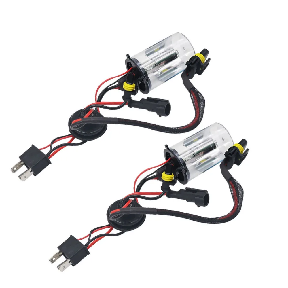 Набор ксеноновых ламп H4 HID AC 55 W 2 галогенные и ксеноновые лампы 4300k 5000K 6000k 8000 k