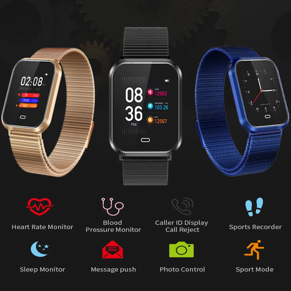 CD16 Смарт часы для мужчин IP67 Водонепроницаемый Smartwatch кровяное давление монитор сердечного ритма фитнес трекер здоровья браслет Wriswatch