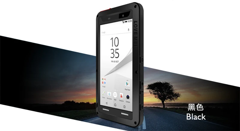 LOVE MEI металлический алюминиевый чехол для sony Xperia Z5 Compact/Z5 Mini Броня противоударный водонепроницаемый чехол для sony Xperia Z5 Premium