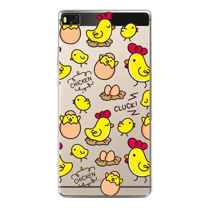 Мягкий прозрачный ТПУ чехол для телефона huawei P10plus P8 P9lite honor 3c 4c 6a 7 8 9 5c Coque Flora с