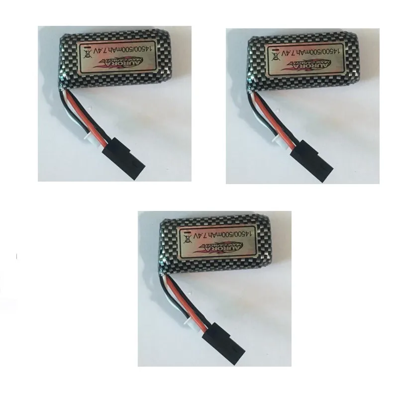 Горячая продажа RC Автомобильная батарея 7 4 V 500mAh для 9136 гоночный пульт
