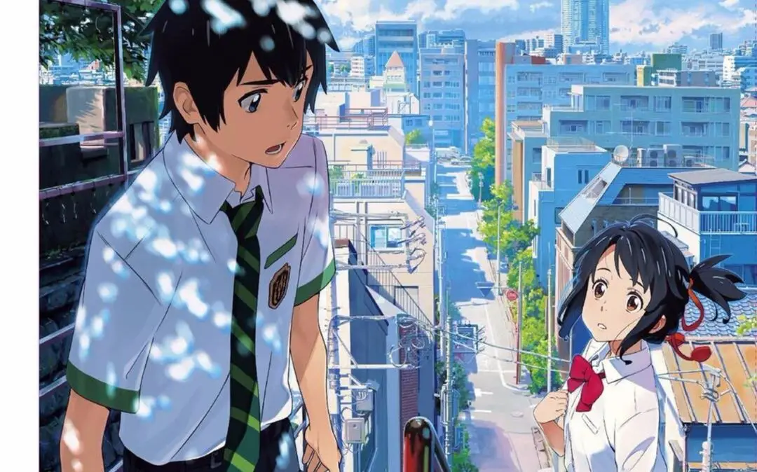 Аниме Кими нет на ва ваше имя Tachibana Taki Косплей костюмы Miyamizu Mitsuha Мужская школьная