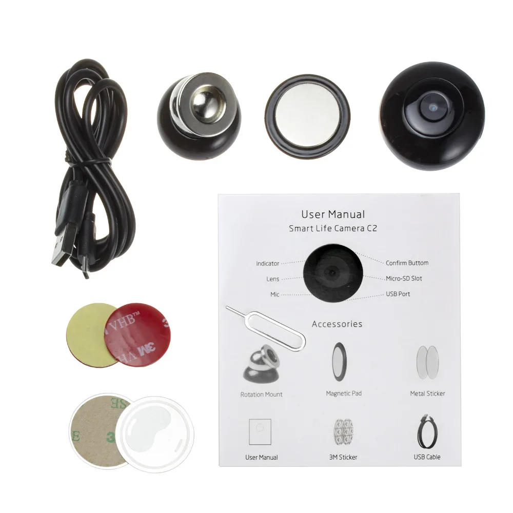 720P IP камера беспроводная носимая мини WiFi видео регистратор DV видеокамера с