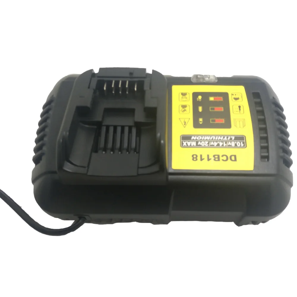 Замена литий-ионного аккумулятора DCB118 10 8 в 12 В 14 4 18 для Dewalt DCB200 DCB101 DCB115 DCB107 DCB105 DCB140
