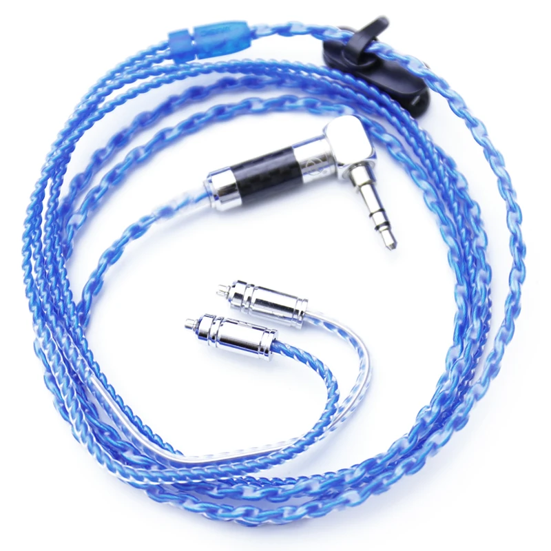 ZY 065 Hi Fi кабель SE215 315 425 535 четырехъядерный витой посеребренный обновленный OFC|cable