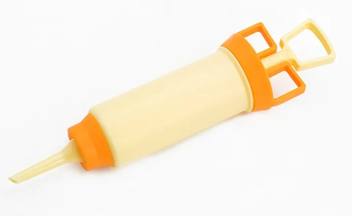 new colrful 5pcs/set food grade plastic cake decoration nozzles pastry incing piping syringe gun set | Дом и сад