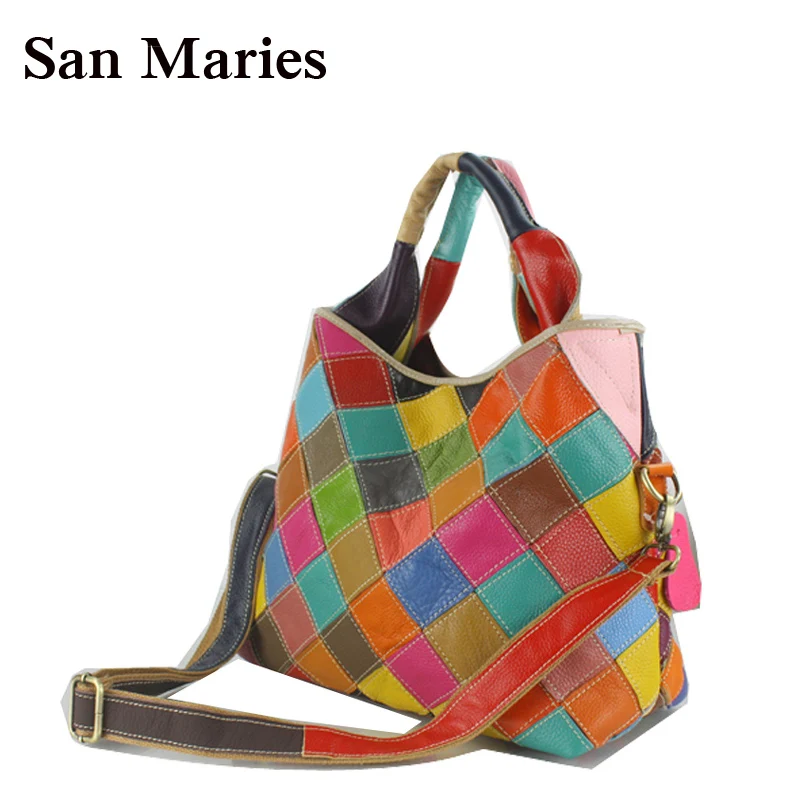 Женский черный красочный большой кошелек 2020 дизайнерские сумки через плечо