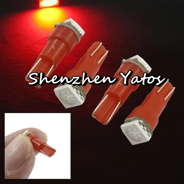 2000 шт T5 5050 1SMD габаритная лампа приборная панель боковой светильник | Автомобили и