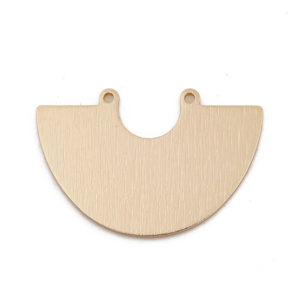 Полукруглые соединители Doreen Box из алюминиевого сплава серебристого/золотого