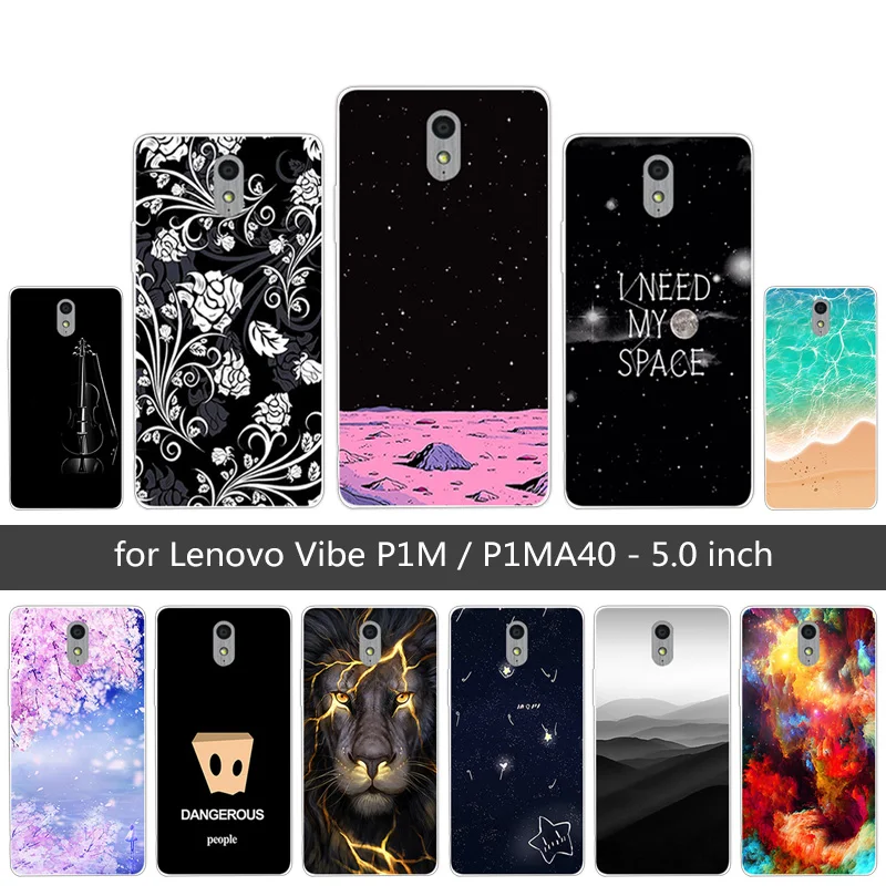5 0 дюйма для Lenovo Vibe P1M чехол мягкий TPU P1m P1ma40 Sunrise телефона P1 m Сумка |