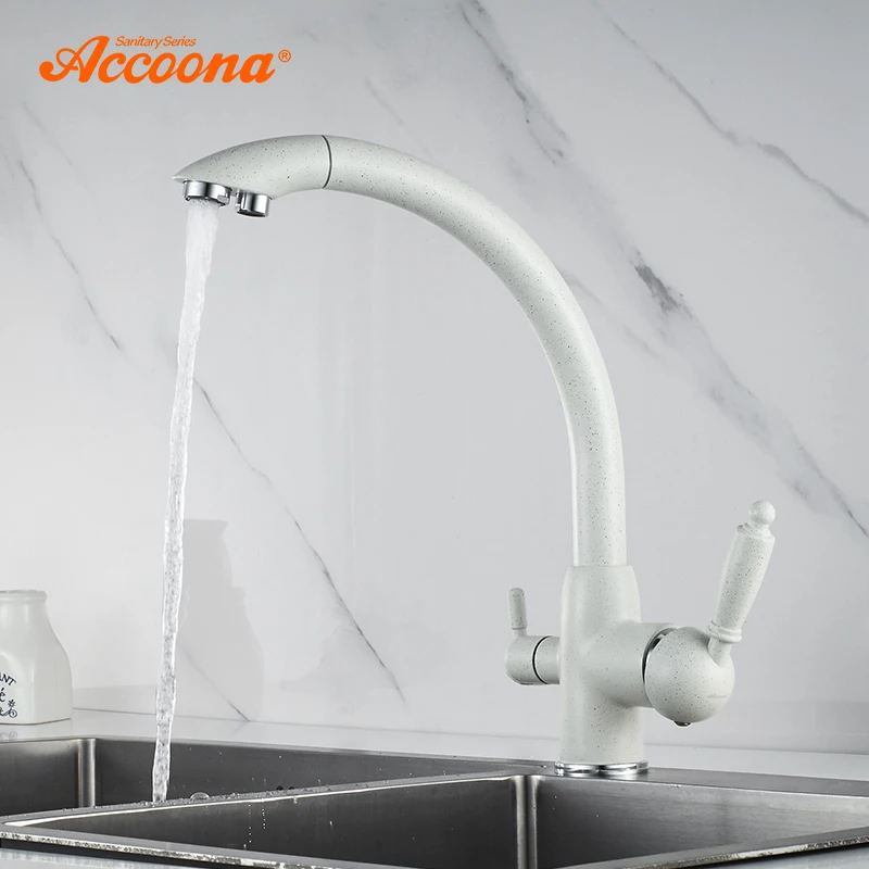 Кухонный Смеситель Accoona 360 с функциями фильтрация воды поворот на A5179-7 градусов