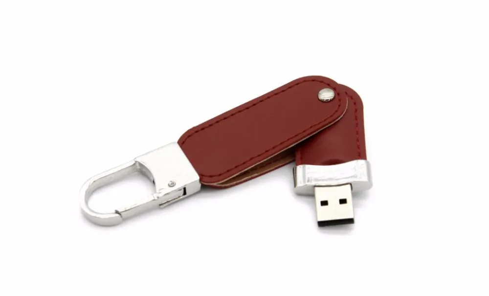 Реальная емкость металлический кожаный брелок флешки, USB флеш-карта накопитель 32 ГБ 8 ГБ USB 2,0 Коммерческая память переносной usb-накопитель Мода