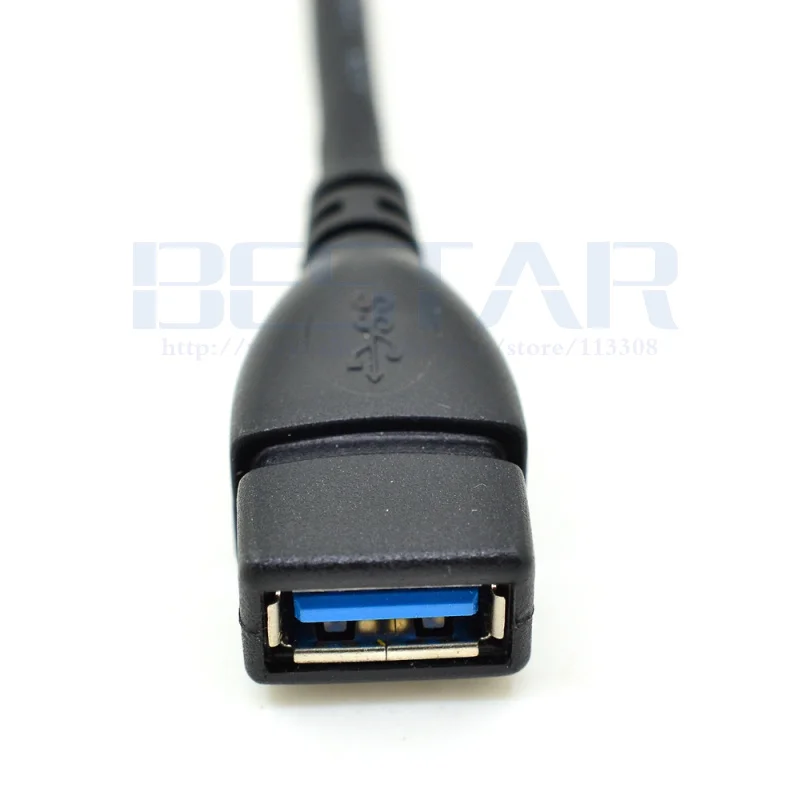 Кабель удлинитель USB 3 1 Type C (папа) 0 (мама) 25 см|Компьютерные кабели и разъемы| |