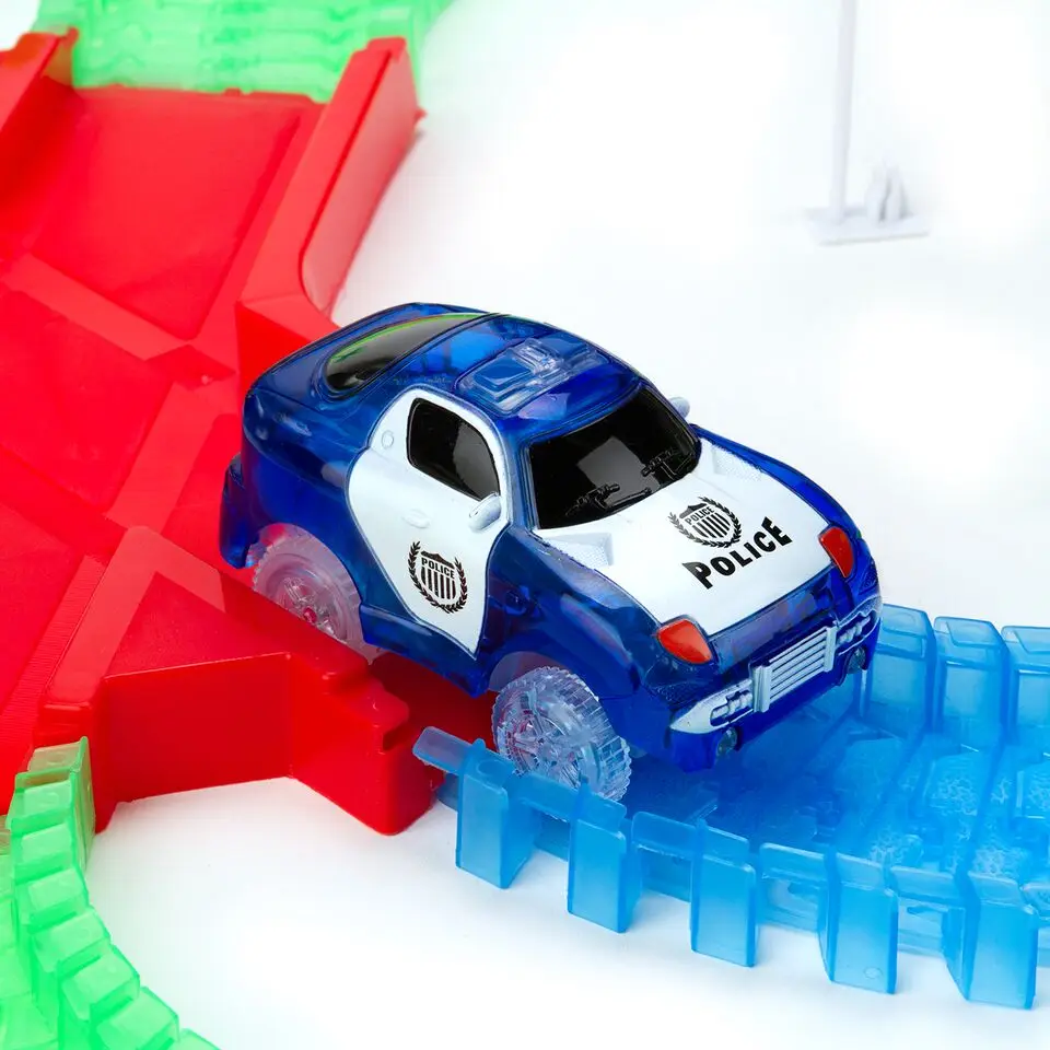 Надувные чудесное светящиеся гоночные треки мост Набор Сменные Road водить