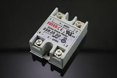 

10pcs Solid State Relay SSR-25 DD DC-DC 25A 3-32VDC/5-60VDC