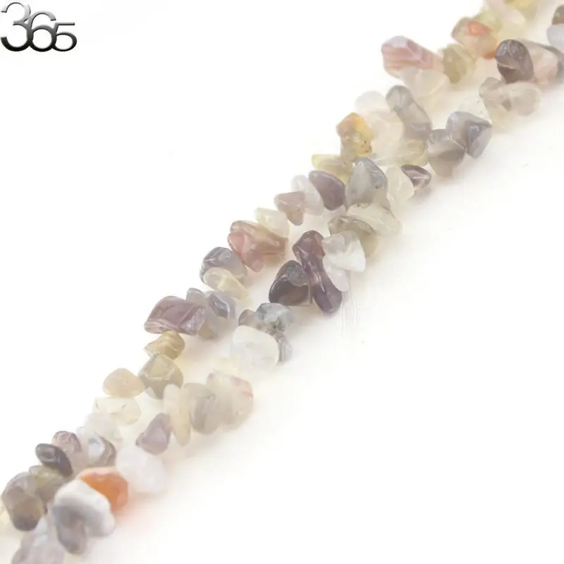 Free Shipping Natural 7-8mm Gems Stone Irregular Chips Jewelry Making Loose Beads Spacer Craft Strand 34inch | Украшения и