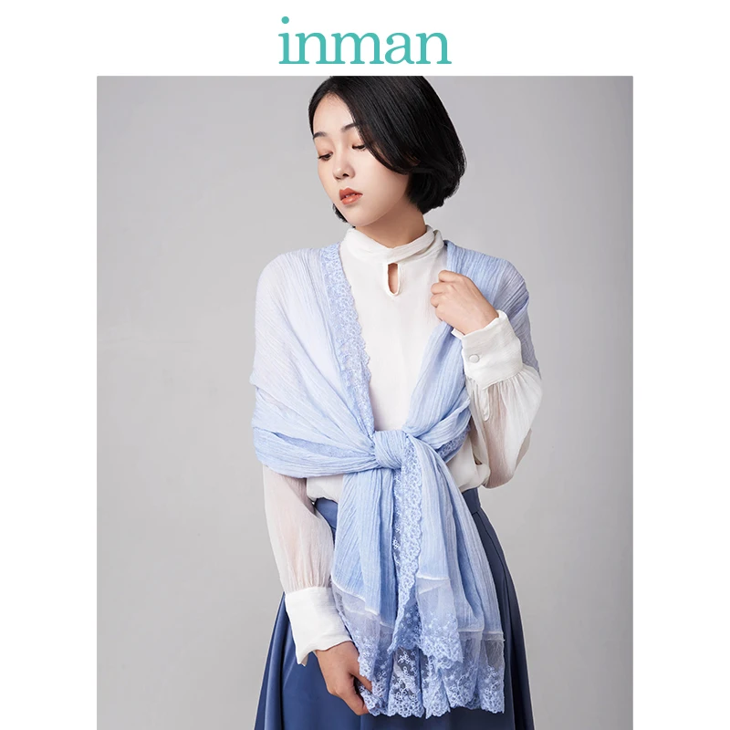 Новое поступление 2019 простые тонкие Модные Дизайнерские шарфы с цветочной