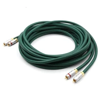 furukawa fa 220 hifi alpha pcocc copper series rca audio cable with silverlink rca connector plug