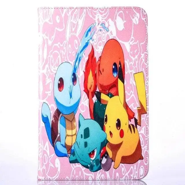 Чехол для Samsung Galaxy Tab A A6 10,1 T580 T585 T580N чехол «Pokemon Go» с забавным рисунком Пикачу tablet крышка флип-чехол с подставкой coque para