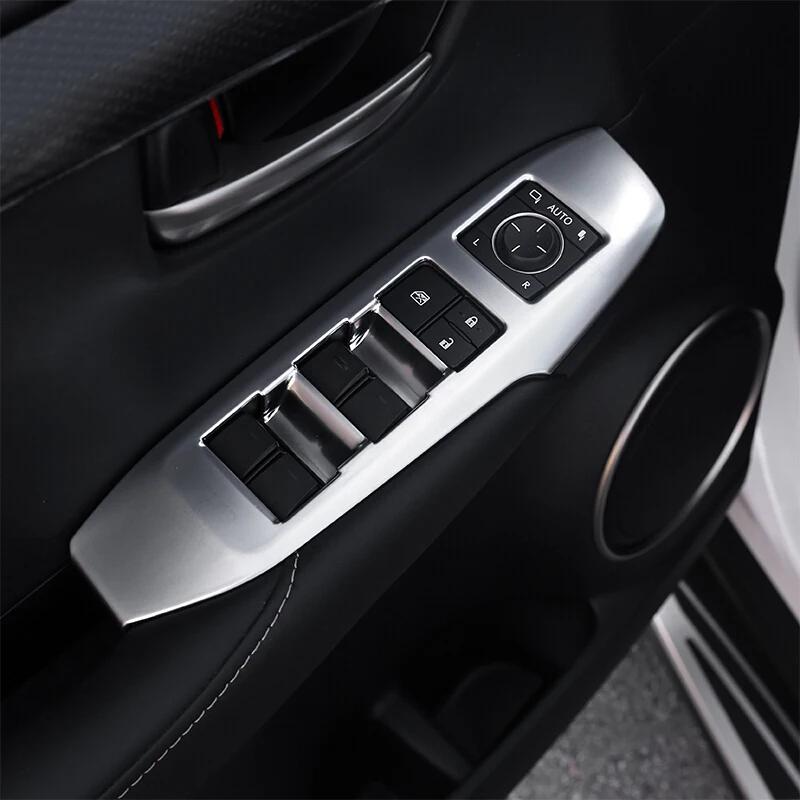 For Lexus NX 200 2015 2016 Car Styling ABS Chrome Door Window Glass Lift Control Switch Panel Accessories Cover Trim | Автомобили и