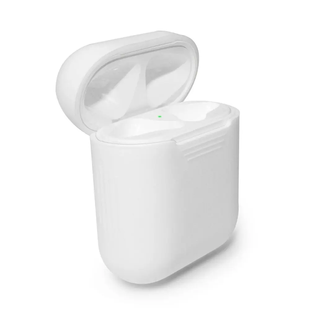 Силиконовый чехол для Apple AirPods ударопрочный защитный беспроводных наушников s |