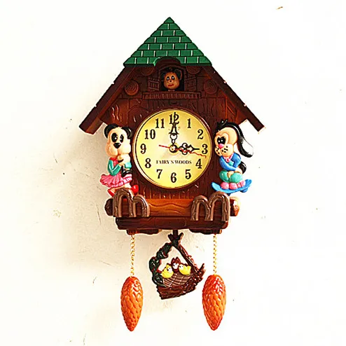 quartz Clocks watches The whole point timekeeping Mini cartoon lovely children's room children living cabin bedroom wa | Дом и сад