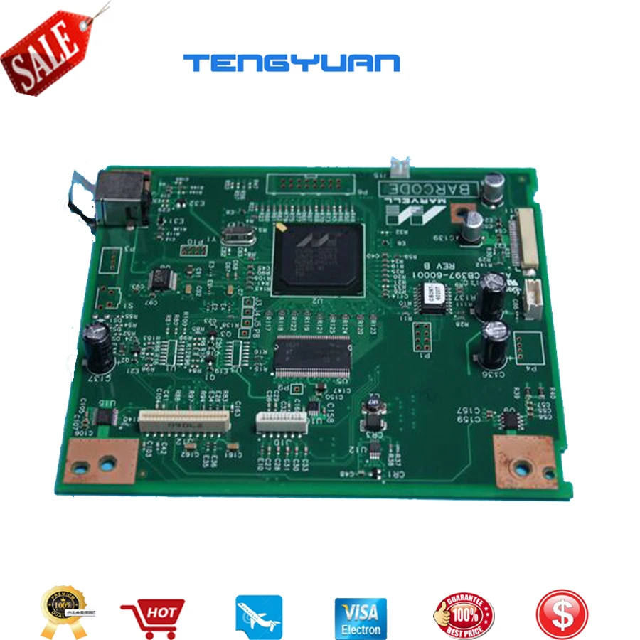 1PCX oringal для hp M1005 M1005 1005 форматная плата CB397-60001 Запчасти для принтера в продаже