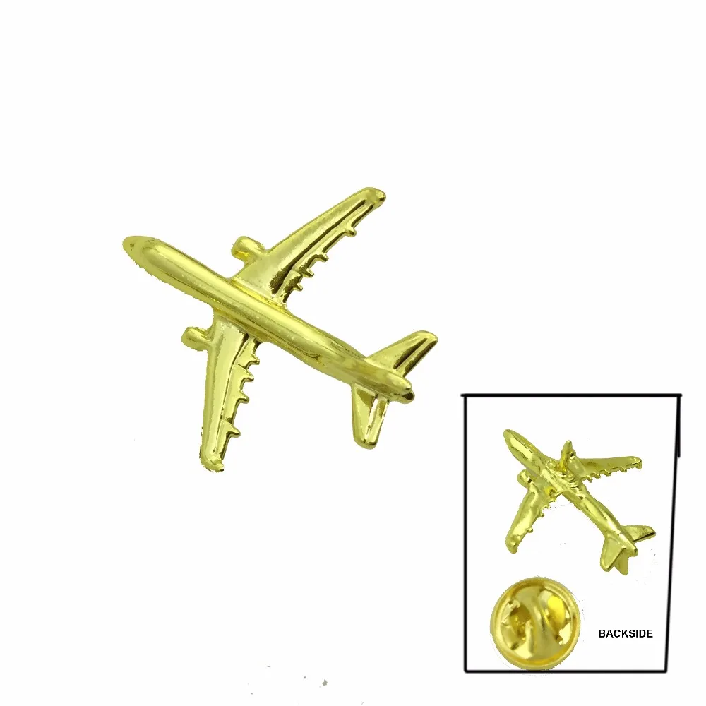 Лот x100шт значок Airbus A 340, A321, 330 A350, BOEING 787 металл, серебро, самолет Форма Брошь, подарок сувенир для Filght экипаж, пилот