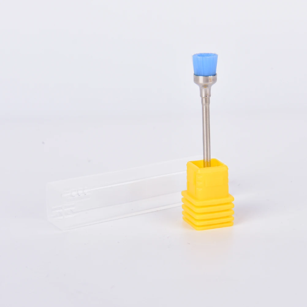 2 шт. Профессиональный маникюр ногтей пыли бит щеточная Очистительная дрели