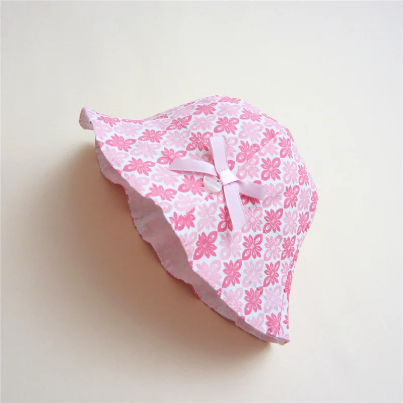 Girls Sun Hats Baby Summer Hat Luxuriou Brand Floral White Straw Helmet Cotton Cap kids Visor Children Photo Props | Детская одежда и