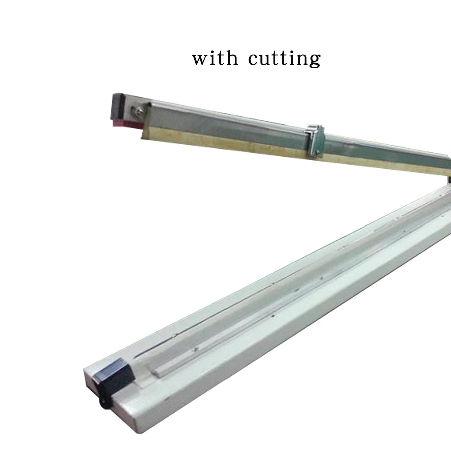 

Free Shipping Impulse Sealer size 600mm plastic bags impulse sealer, film bags impulse sealing machine with cutting