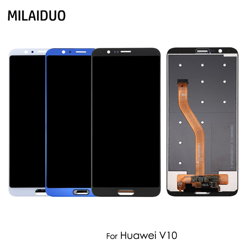 ЖК дисплей Дисплей для Huawei Honor V10 вид 10 BKL AL00 AL20 L09 Сенсорный экран планшета без