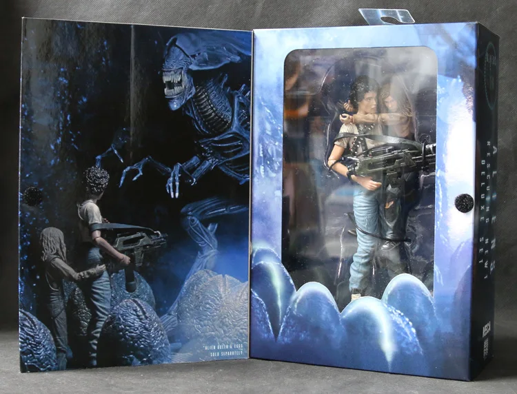 Горячие NECA 30 летие классический Sci FI фильм про инопланетян спасение Ньют Рипли И 18