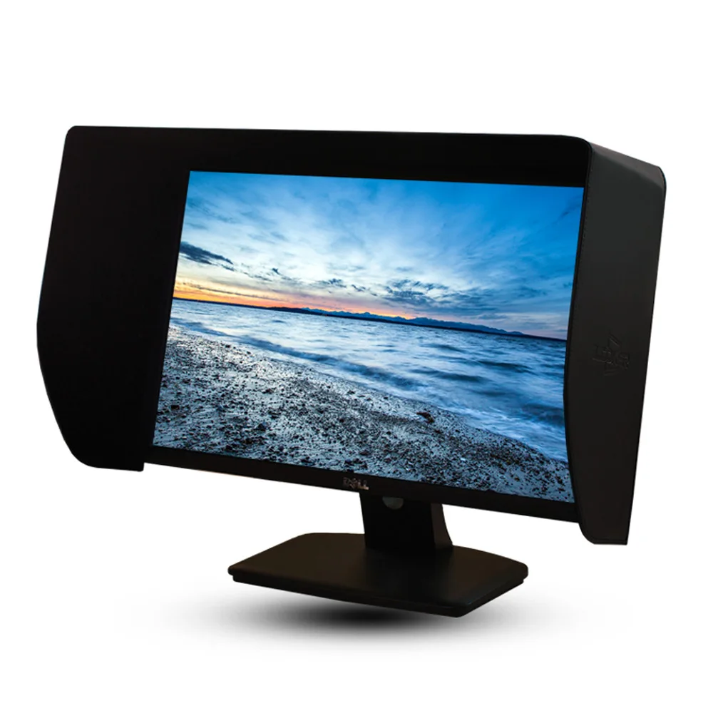 Фото Солнцезащитный козырек/капюшон для ЖК/LED видеомониторов iLooker 20E 19 и 20 дюймов для Dell, HP, Viewsonic, Philips, Samsung, LG, EIZO, NEC, ASUS №2