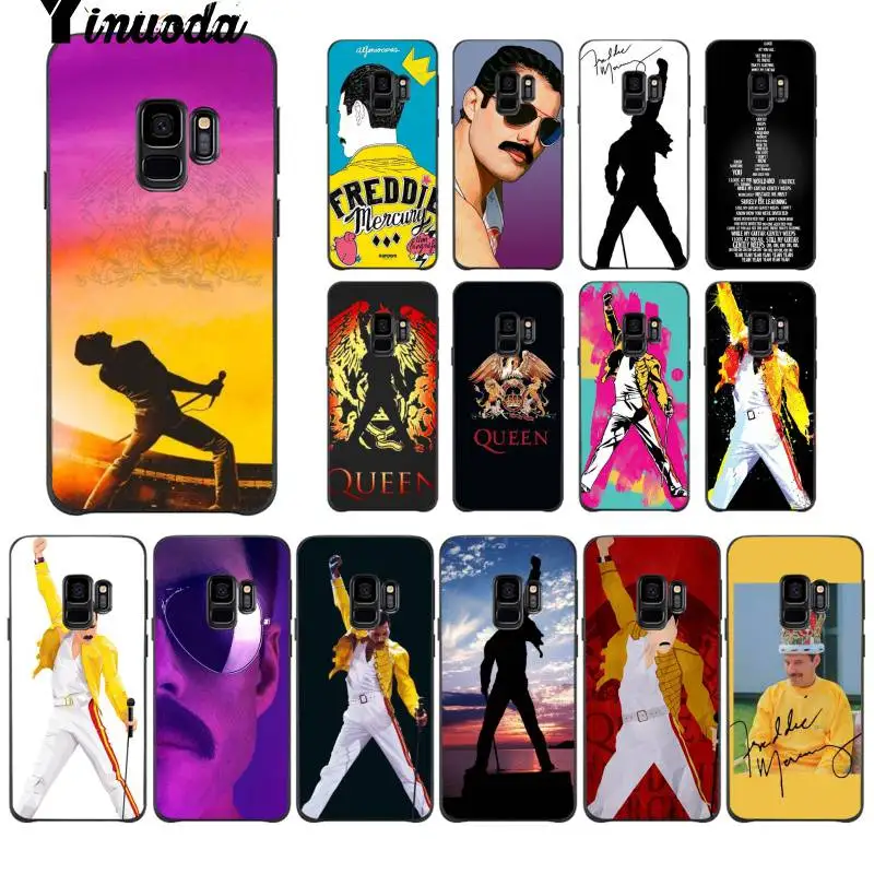 Yinuoda Фредди Меркури Queen band Новый чехол для телефона Fundas Samsung Galaxy S9 plus S7 edge S6 S10