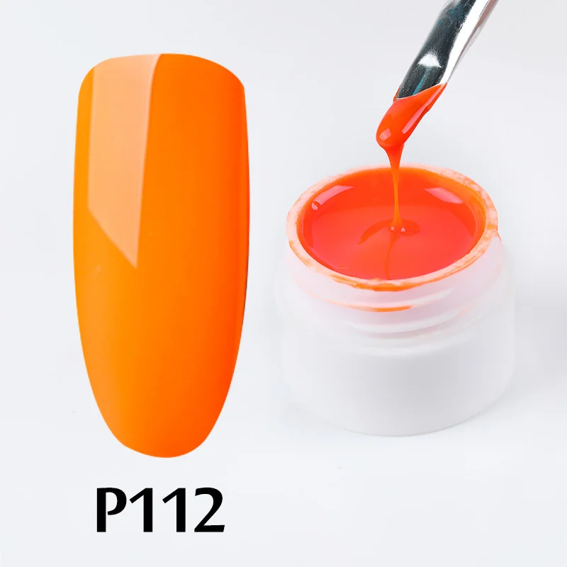 P112 Gelfavor УФ-гель для ногтей, алмазная краска, полуперманентный Набор ногтей для маникюра, геллак, грунтовка, гибридные лаки для дизайна ногтей, верхнее покрытие - Цвет: P112