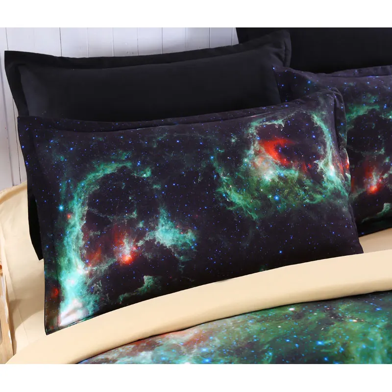 3D Galaxy Комплект постельного белья king/queen/полноразмерные комплекты 4 шт. постельные