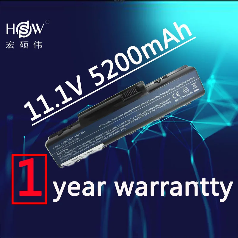 HSW 5200 мАч ноутбука Батарея для acer Aspire 4710 4720 5335Z 5338 5536 5542 г 5734Z 5735 5740 7715Z 5737Z 5738 |