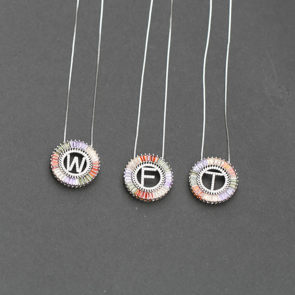 1 шт. новый тренд белый цвет микро инкрустированные радужные фианиты с фианитом